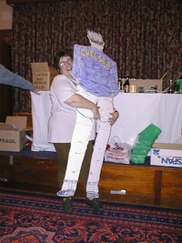 Alison with David Mellor 3